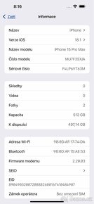 Apple iPhone 15 Pro Max 512GB modrý - 8