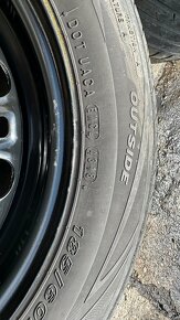 Sada plechových disku 6Jx15 ET38+Nexen 185/60 R15 84H - 8