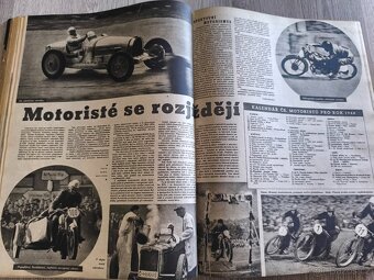 Pevne zviazané športové časopisy Ruch z roku 1948 - 8