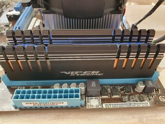 Deska (FM2) + 16gb ddr3 + chladič + CPU AMD A4-6300 - 8