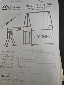 Prodám Odsávací systém do větší truhlářské dílny - 8