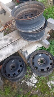 Prodám 3x alu kolo r17 5x100 s pneu - - 8