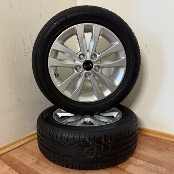 KIA CEED II 5x114,3 R16 ET50+LETNÍ 205/55R16 7mm - 8