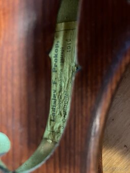 Housle celé Ladislav F. Prokop Chrudim 1910 - 8