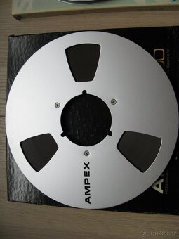 Magnetofonové alu cívky Ampex a Scotch 26,5 cm - 8