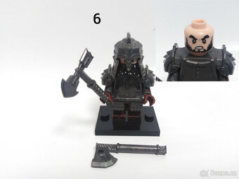 Minifigurky Pán prstenů - Trpaslíci III - 8