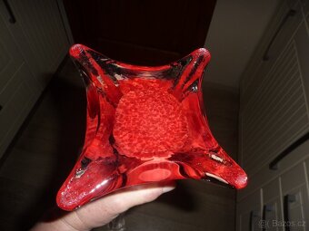 Vysoká skleněná váza - výška 121 cm - 8