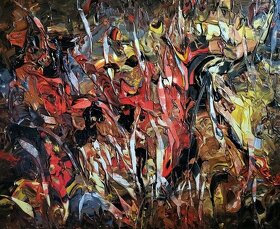 Malovaný obraz Bruno Cantais - Eclosion - 8