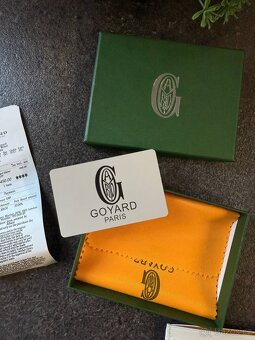 Goyard cardholder bily - 8