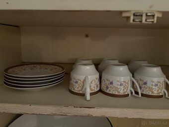 Retro staré sklo, porcelán, lampy… - 8