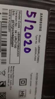 Prodám telky samsung 109,127 a 138cm..4k ,plně funkční tv - 8
