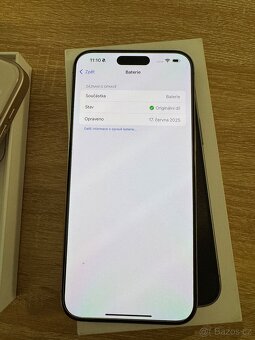 iPhone 15 Pro Max, 100% baterie, TOP stav - 8