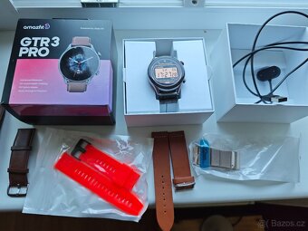 Chytré Hodinky Amazfit GTR 3 Pro hnědé - 8