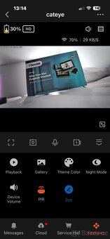 WiFi dveřní kukátko Secutek SRT-PD10 - 8