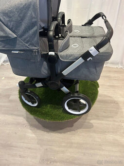 Bugaboo Donkey 3 Double KOMPLETNÍ BALENÍ - Hliníkový rám šed - 8