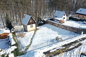 Prodej slunné zahrady s podsklepenou chatkou Stráž nad Nisou - 8