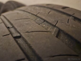 Prodám ocelové disky 5½Jx15 ET45 s letními pneu Michelin - 8