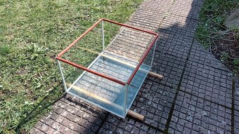 Akvárium 102 litrů s krycími skly / 8 ks - 8