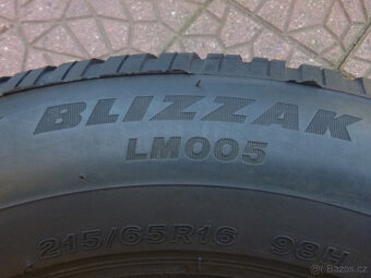 Zimní pneumatiky Bridgestone sada 215 65 16 - DOT4221 - 8