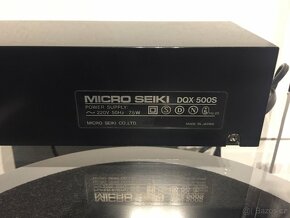 gramofon Micro Seiki  DQX-500S - 8