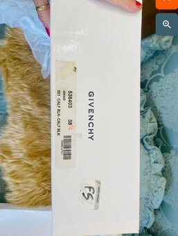 Givenchy Brown Leather Tall Wedge Boots kozačky vel.38,5 - 8