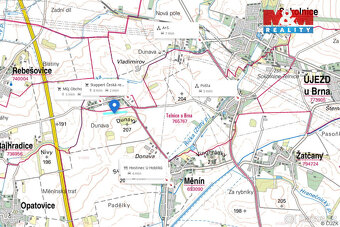 Prodej pole, 31465 m², Měnín - 8