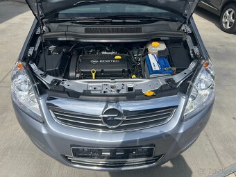 Opel Zafira 1.6i 85KW 1.MAJ. 7 MÍST TEMPOMAT PDC 2X ALU KOLA - 8