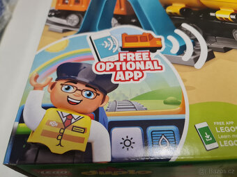 LEGO® DUPLO® 10875 Nákladní vlak + dárek - 8