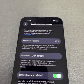 iPhone 14 128GB černý, pěkný stav, 12 měsíců záruka - 8