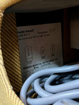 FENDER PR263 REVERB UNIT - VINTAGE 95´ - 8