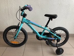 dětské kolo Cannondale trail 16, včetně balančních koleček - 8