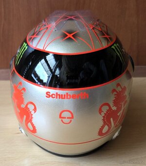 Michael Schumacher originální autogram na helmě 1:2 - 8