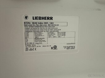 Lednice s mrazákem Liebherr (220) - 8