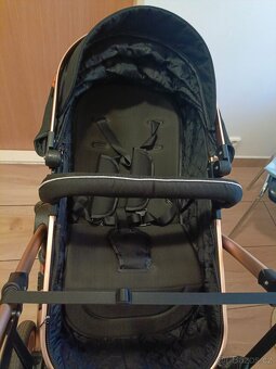 Kočárek 3+1 černozlaty - 8