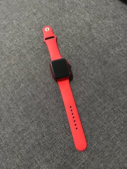 Prodám Apple Watch 8 RED 45mm - 8