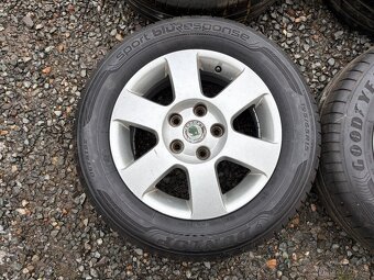 Alu orig letní sada Škoda 5x112 6J ET47 195/65 R15 - 8