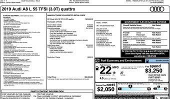 Audi A8 L 55 TFSI quattro tiptronic - 8
