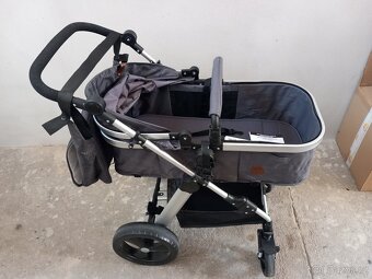 CHIPOLINO Kočárek kombinovaný HAVANA 2v1 Anthracite - 8