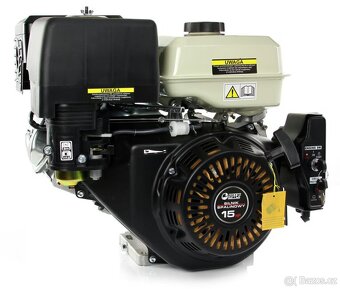 Spalovací motor 15HP 25mm elektrický start zánovní - 8