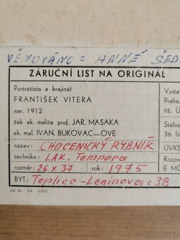 Starý obraz. - 8