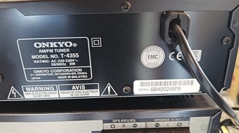 Hifi sestava zesilovač Sony , tuner Onkyo a repro Panasonic. - 8