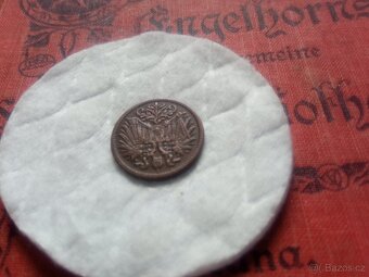 VZÁCNÝ 2 HELLER 1901 FR.JOSEF - 8