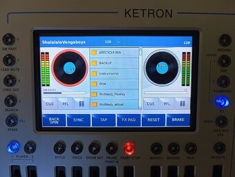 KETRON MidjPRO - multiformátový přehrávač, zvukový modul - 8