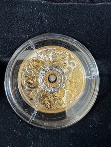 Sada stříbrných mincí série Tanačící Diamant Ag proof RRR - 8