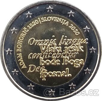2 Euro Slovinsko pamětní mince 2015 - 2022 - vyberte si - 8