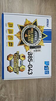 Intel Core i5-4460 + MSI B85-G43 + 8GB RAM + Fera 2 - 8