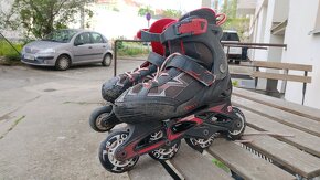 Dětské rostoucí in-line brusle Oxelo (vel. 32-35) až do 60kg - 8