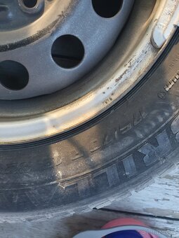 Letní pneumatiky – 175/70 R13 82T + disky - 8