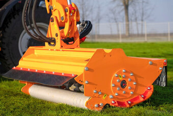 demo 106HP traktor+sekačka 6m mulčovač příkop DEUTZ 5105 - 8