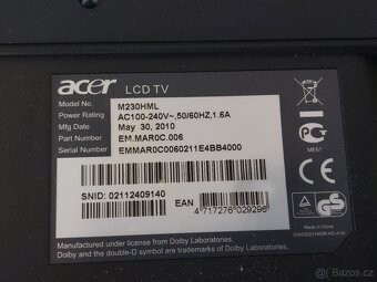 Monitor Acer + držák na zeď - 8